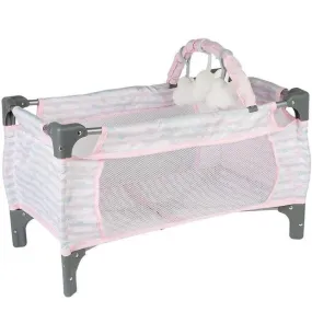 ADORA PLAYDATE PACK-N-PLAY DOLL CRIB SET WITH ACCESSORIES