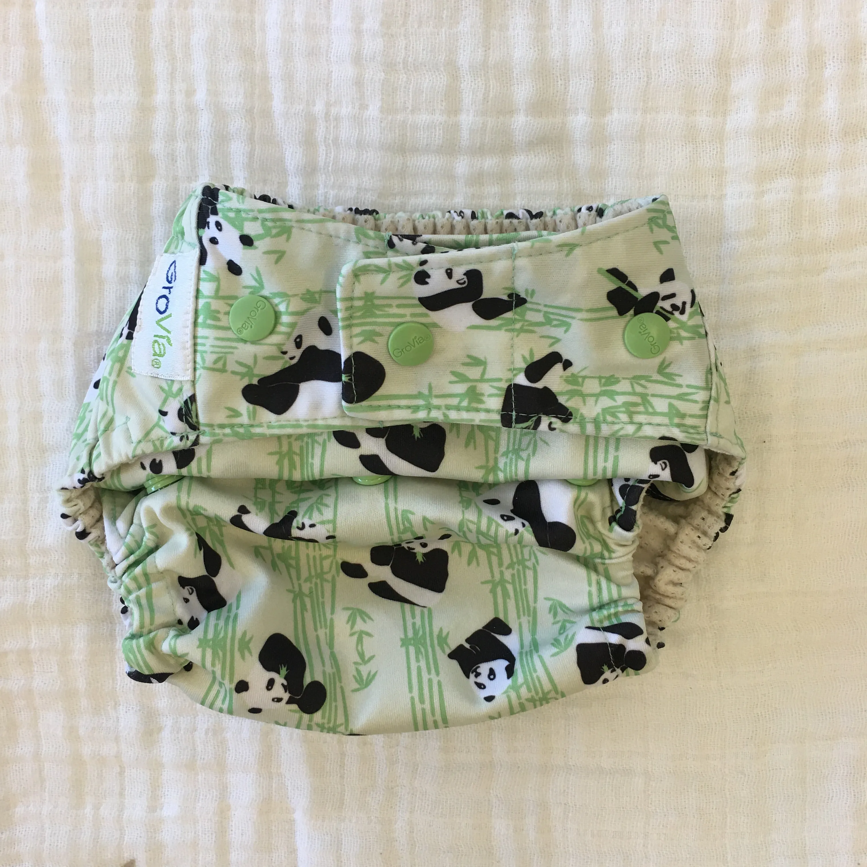 AL GroVia Hybrid Shell - Snaps - Pudge (EUC)