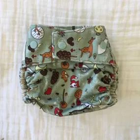 AL GroVia Hybrid Shell - Snaps - Woodlands (Repairs/UC)