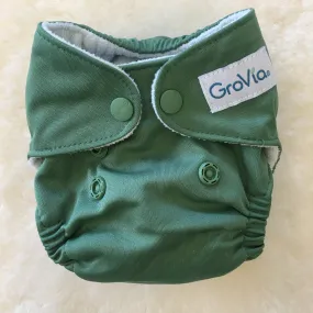 AL GroVia Newborn All-in-One - Basil (GUC)