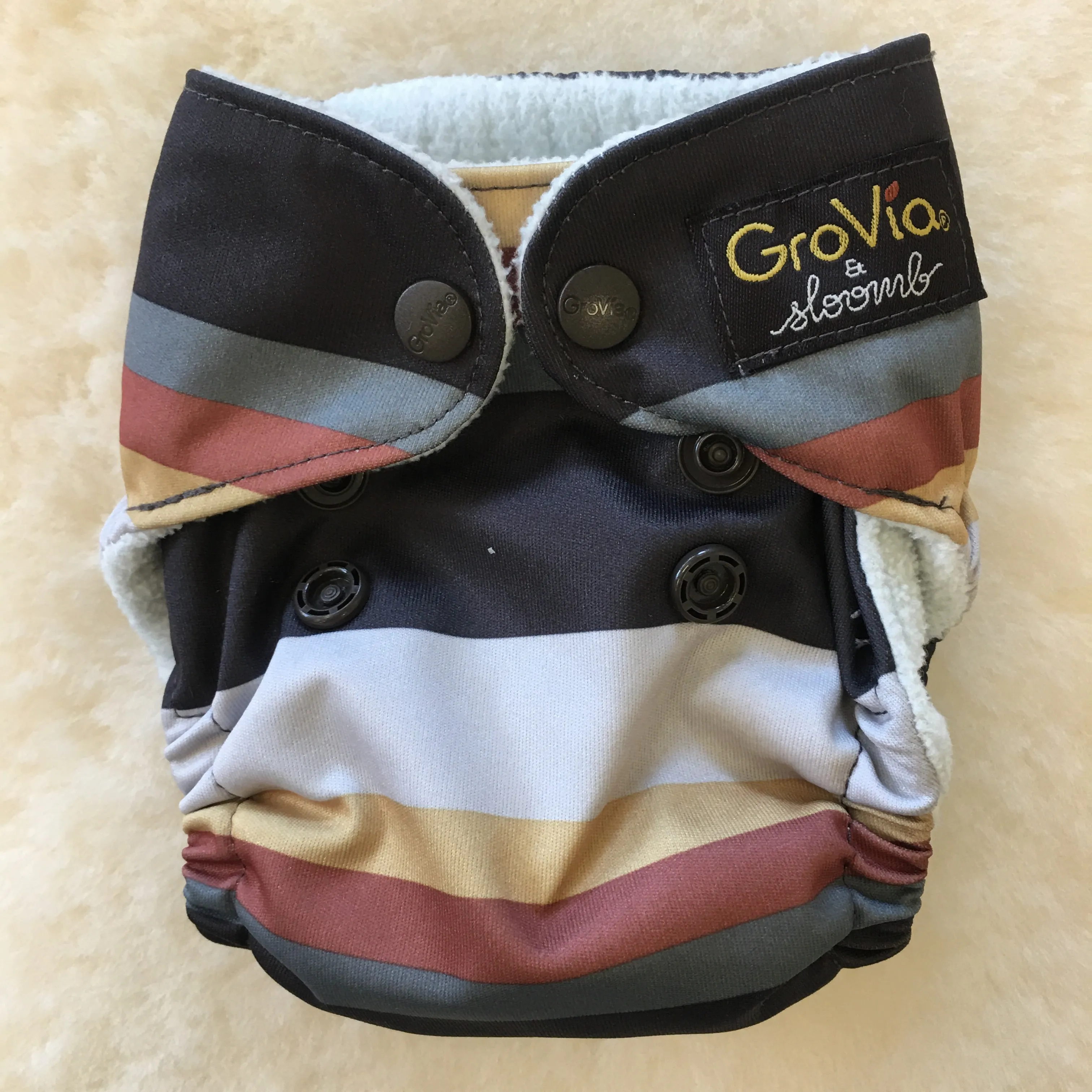 AL GroVia Newborn All-in-One - Fennec (GUC)