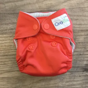 AL GroVia Newborn All-in-One - Persimmon (GUC)