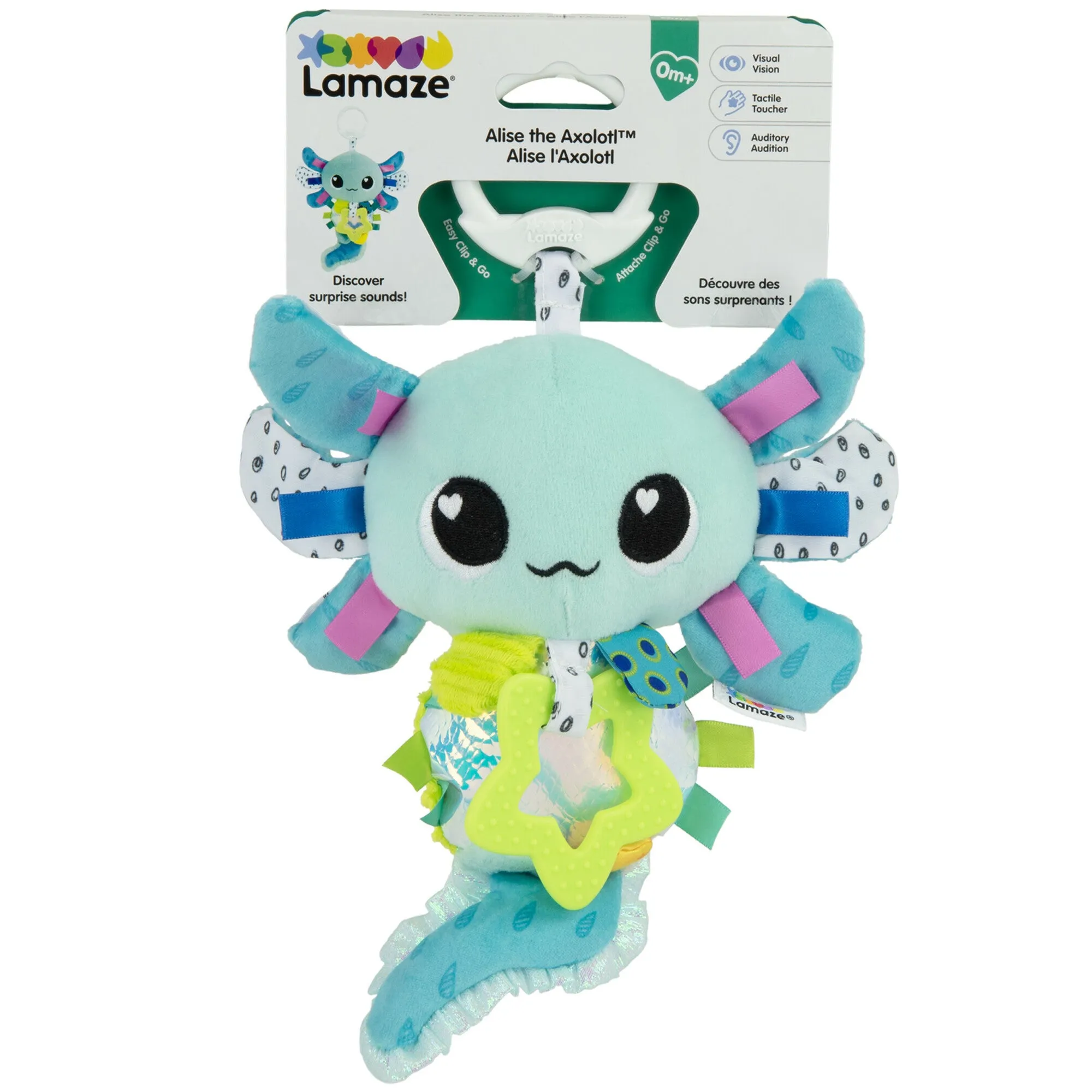 Alise the Axolotl Clip & Go