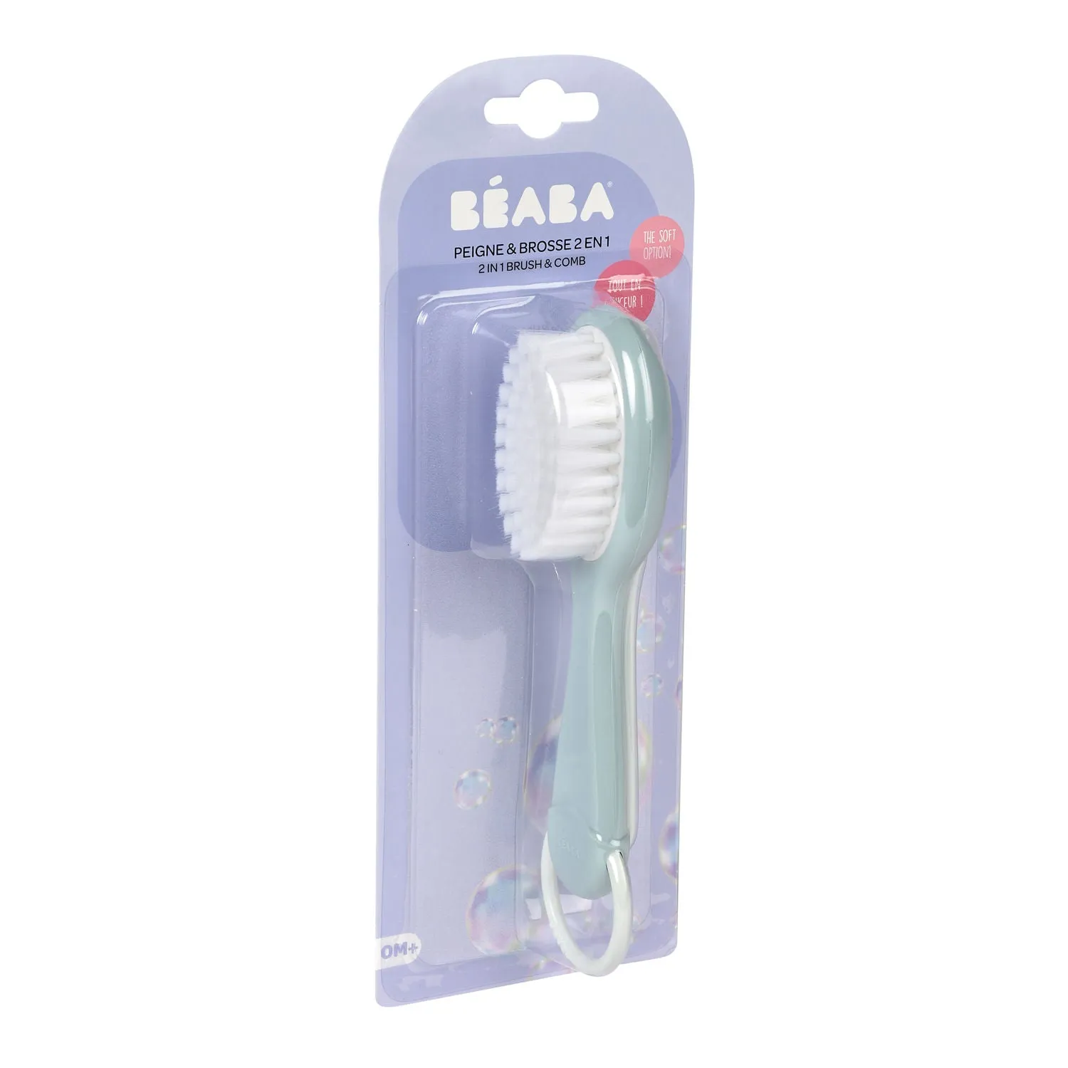 Baby Brush & Comb - Green