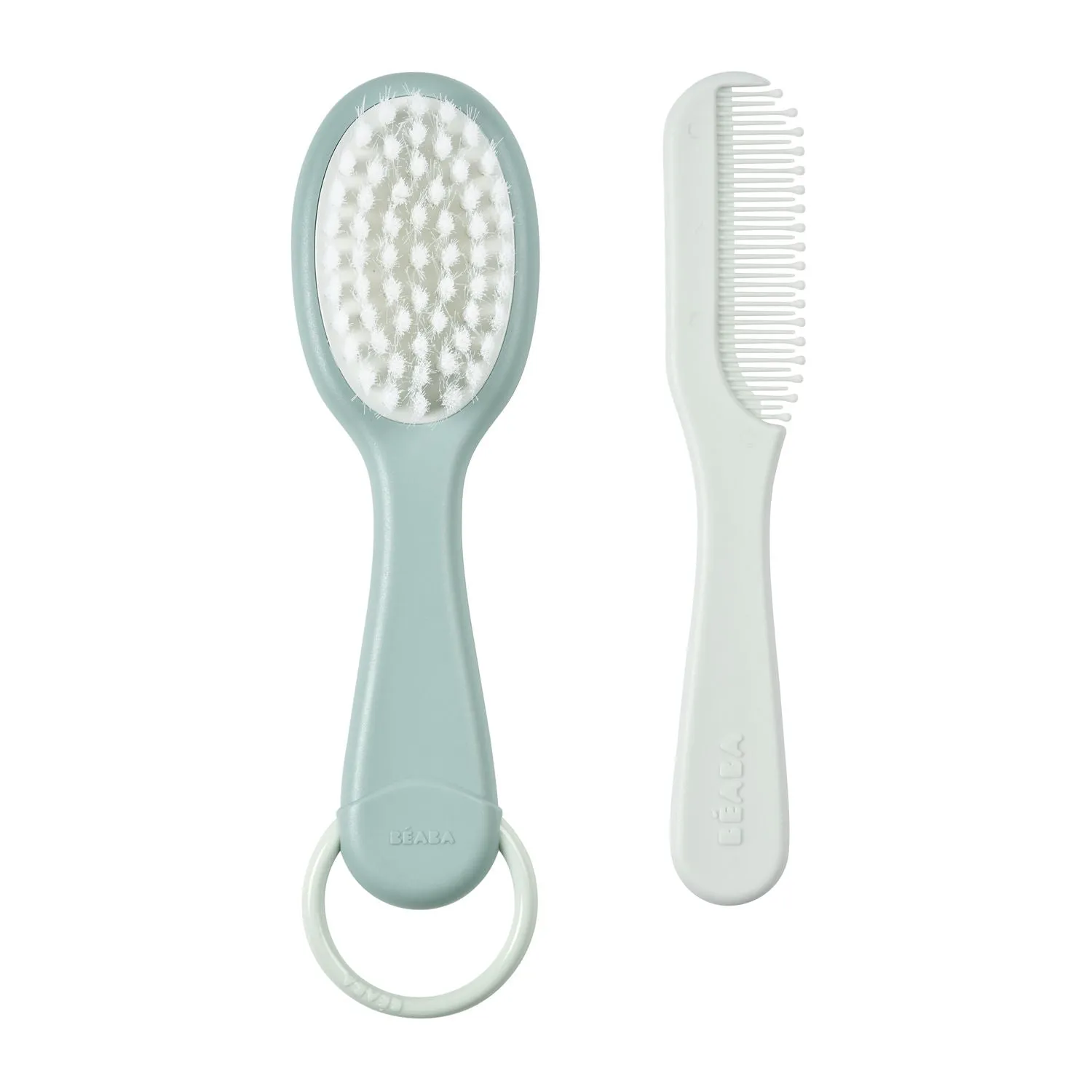 Baby Brush & Comb - Green