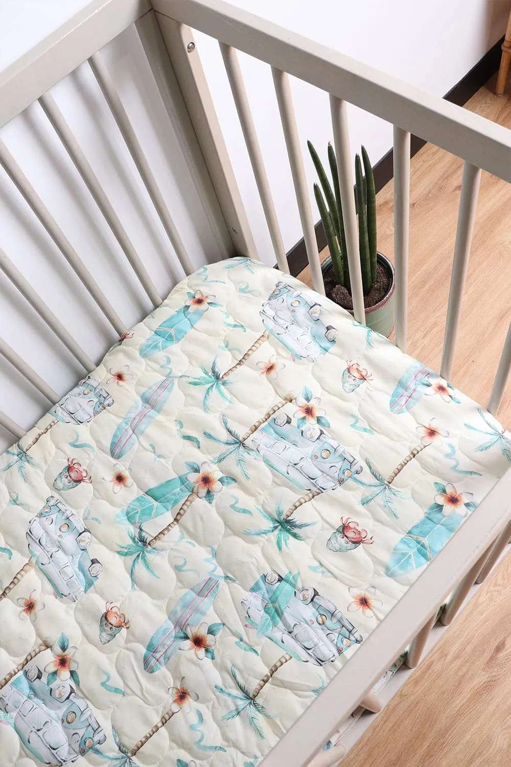 Baby Cot Sheet - On the Road Again Expect-A-Spill Sheets