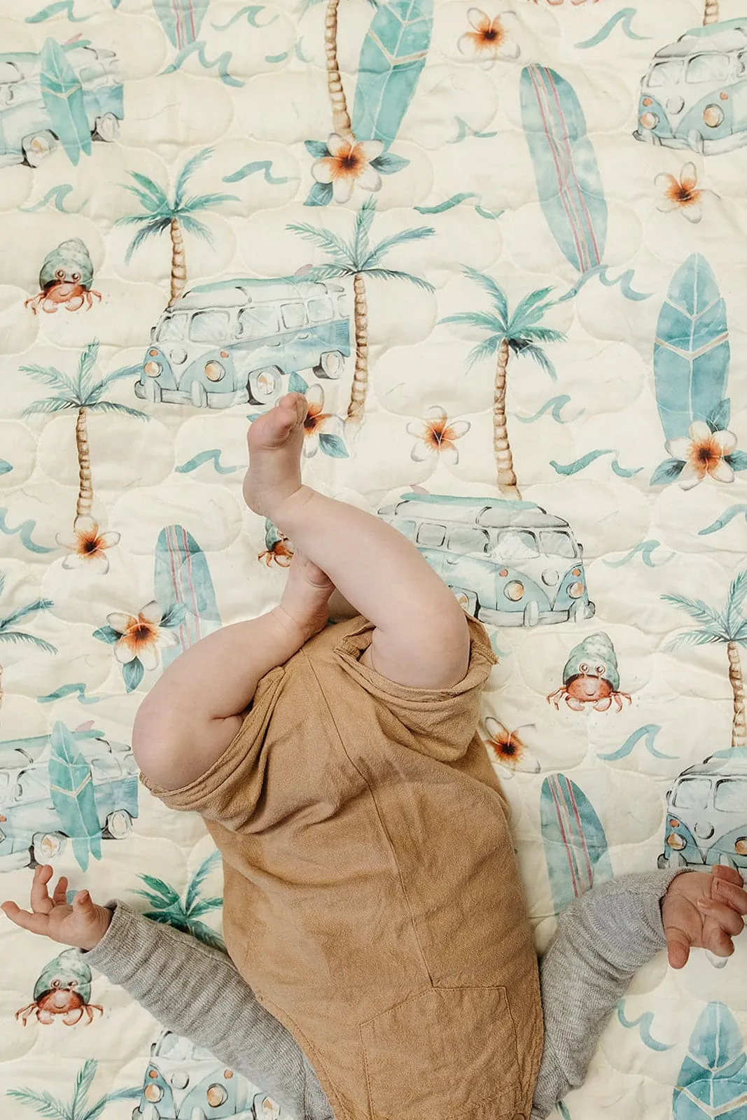Baby Cot Sheet - On the Road Again Expect-A-Spill Sheets