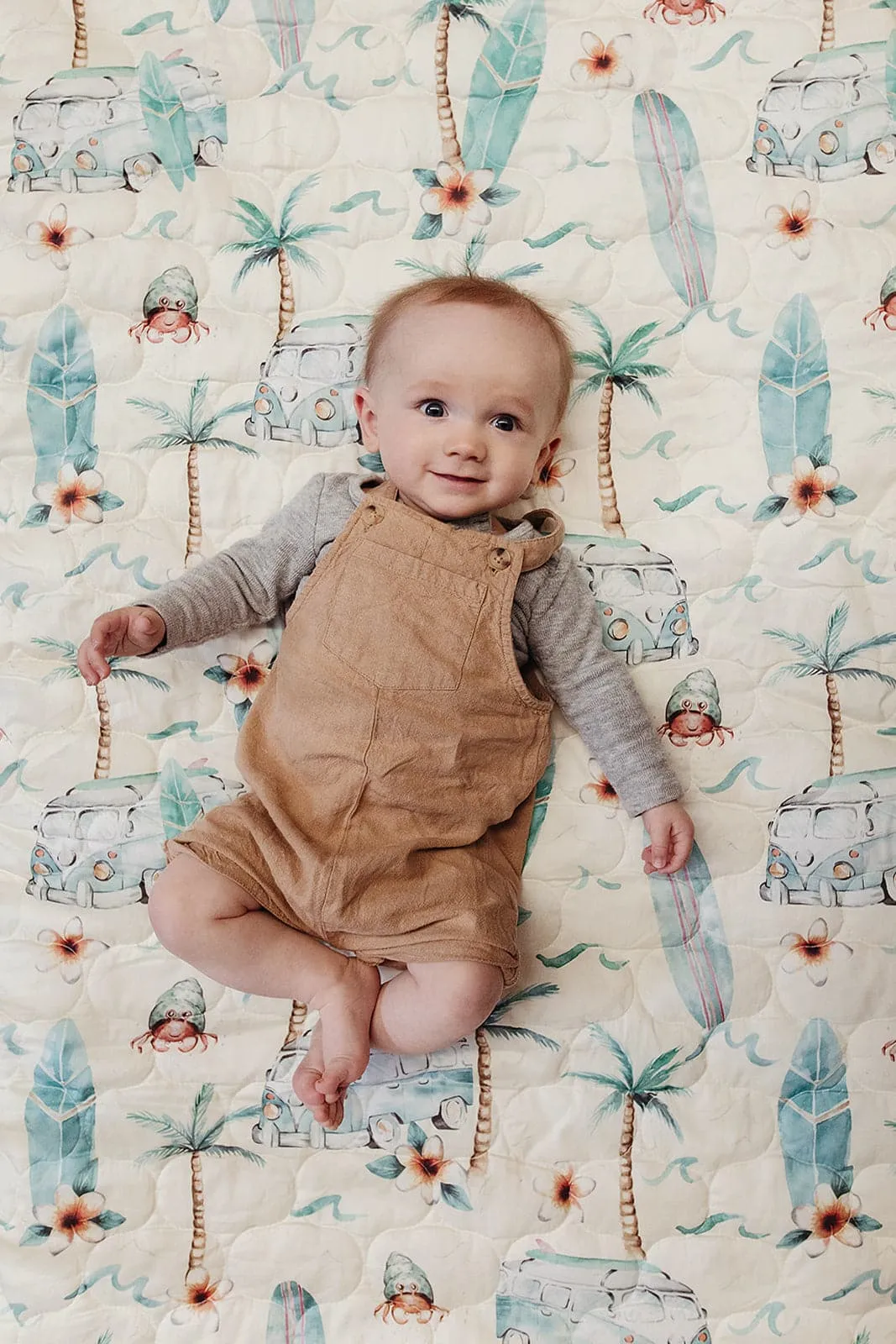 Baby Cot Sheet - On the Road Again Expect-A-Spill Sheets