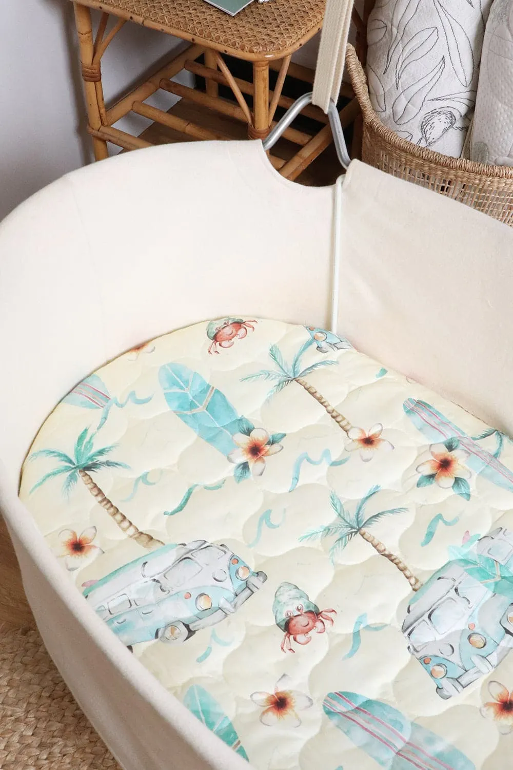 Baby Cot Sheet - On the Road Again Expect-A-Spill Sheets