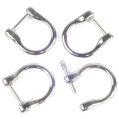 Bag Handle Loops 1.8cm Silver
