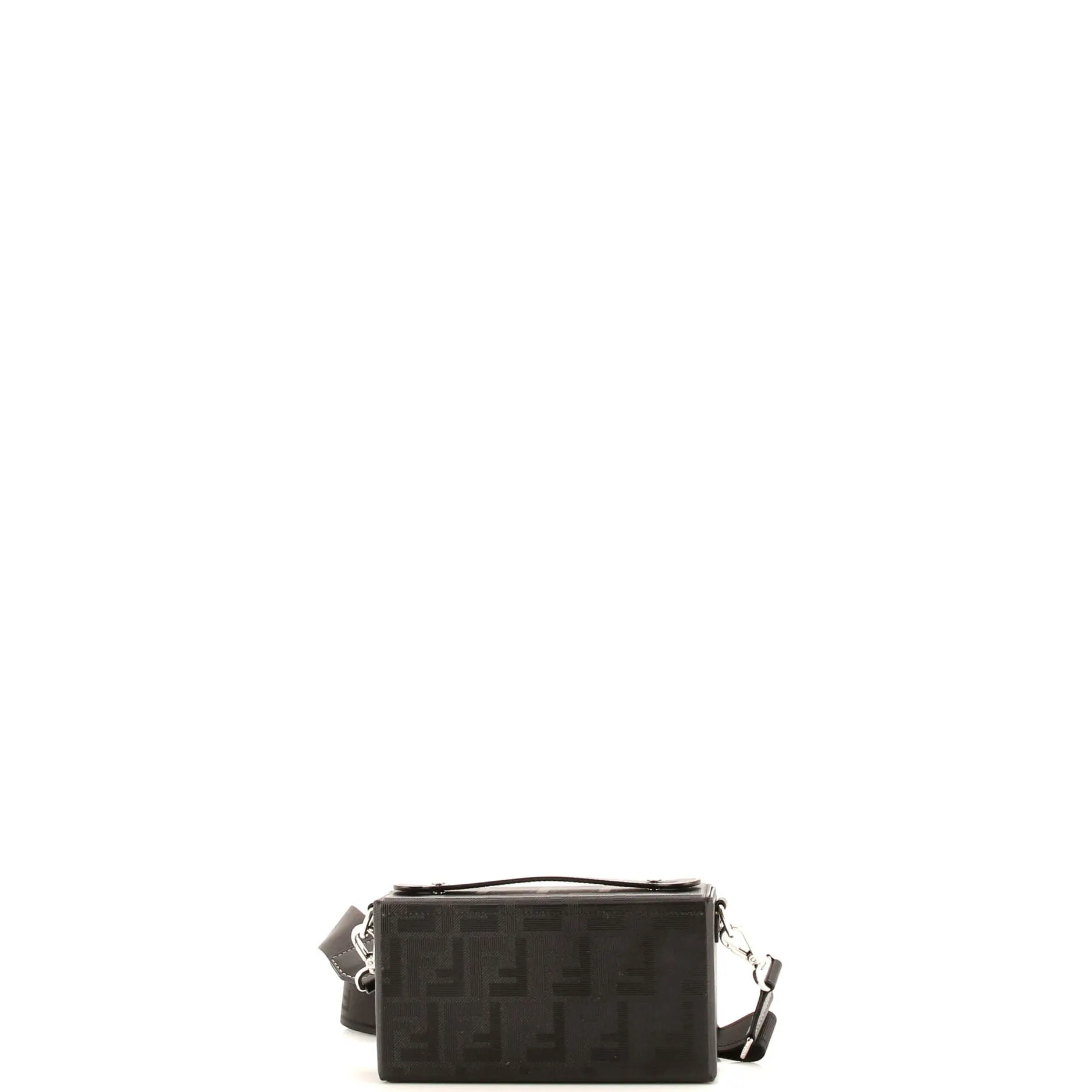 Baguette Soft Trunk Bag Zucca Leather