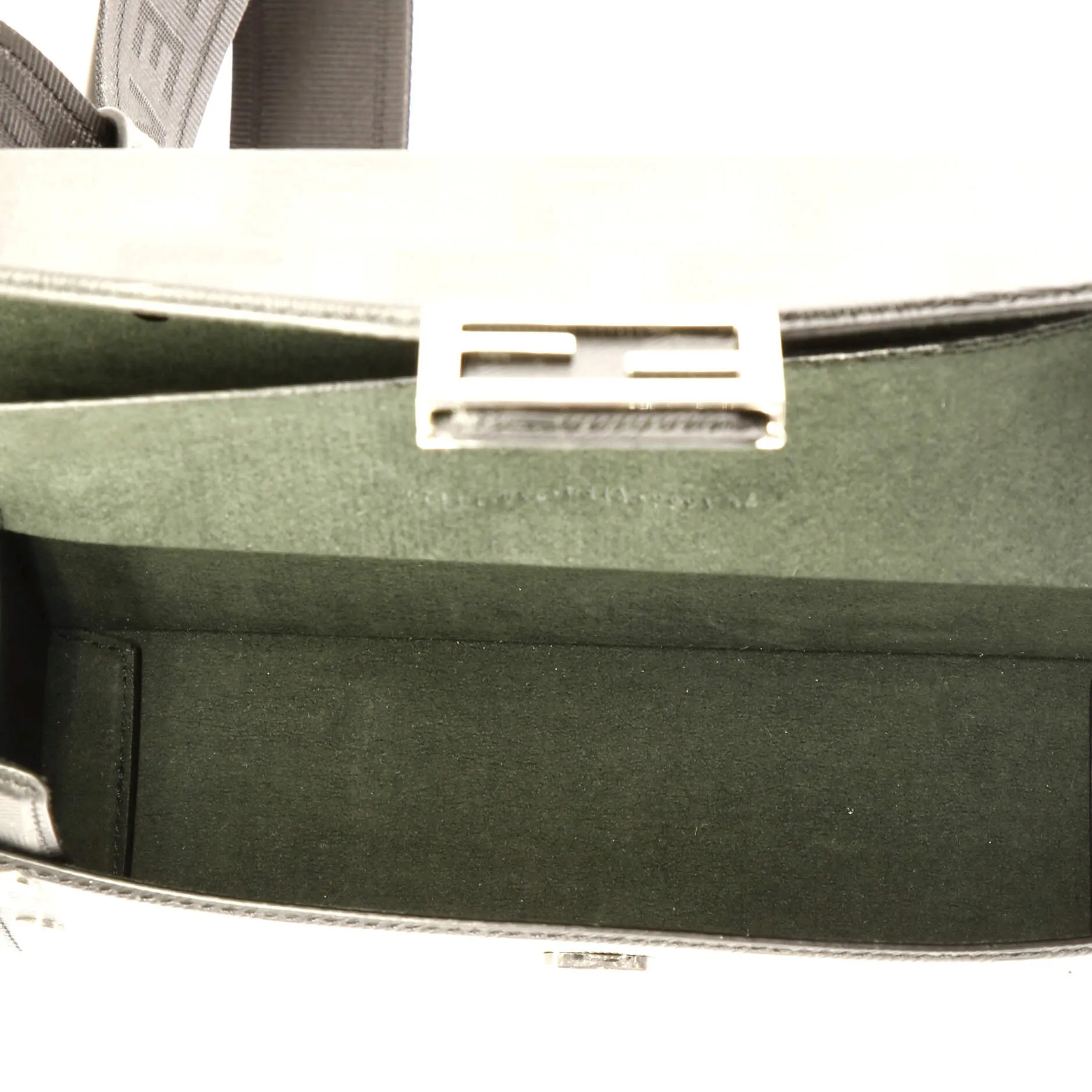 Baguette Soft Trunk Bag Zucca Leather