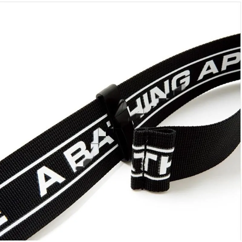 BAPE Black PU Leather