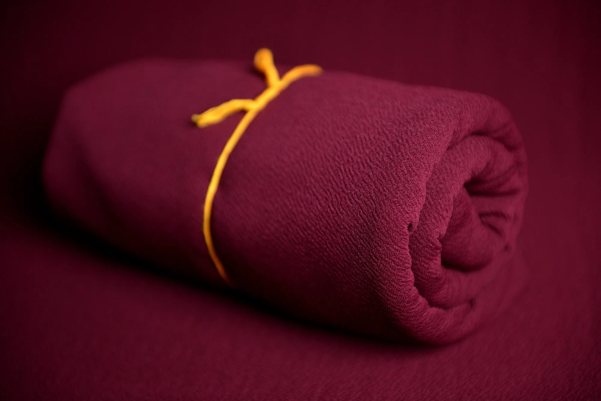 Bean Bag Fabric - Textured - Burgundy