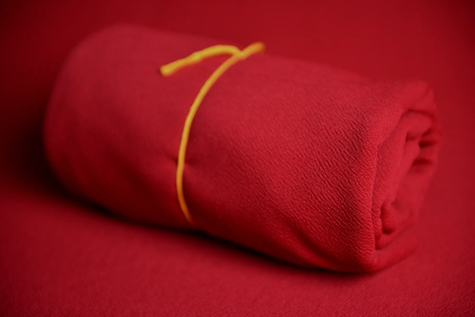 Bean Bag Fabric - Textured - Red