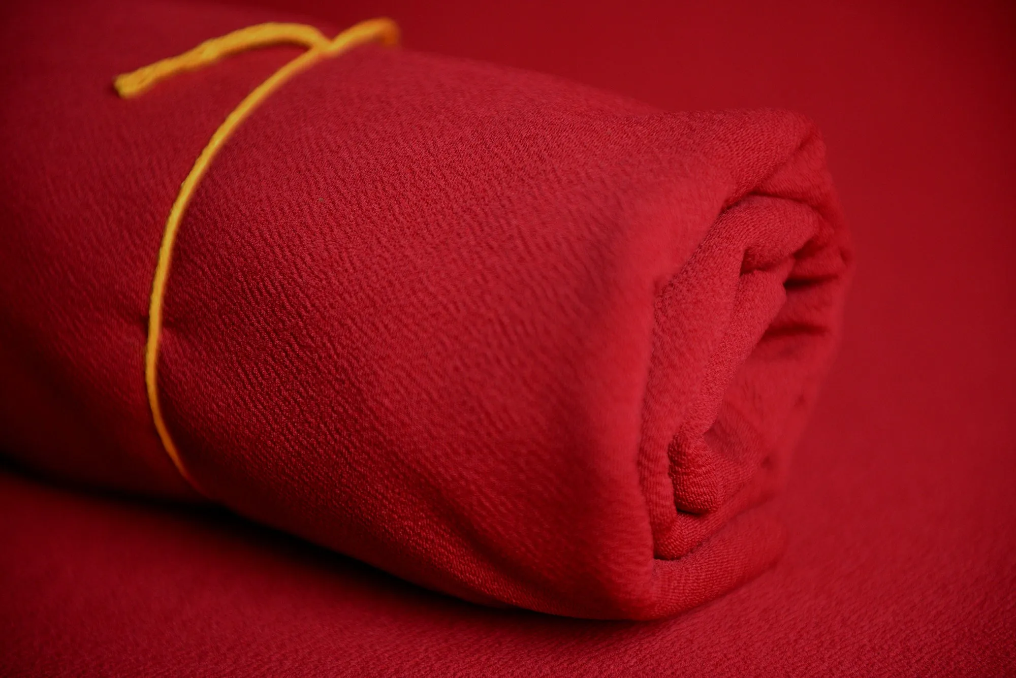 Bean Bag Fabric - Textured - Red