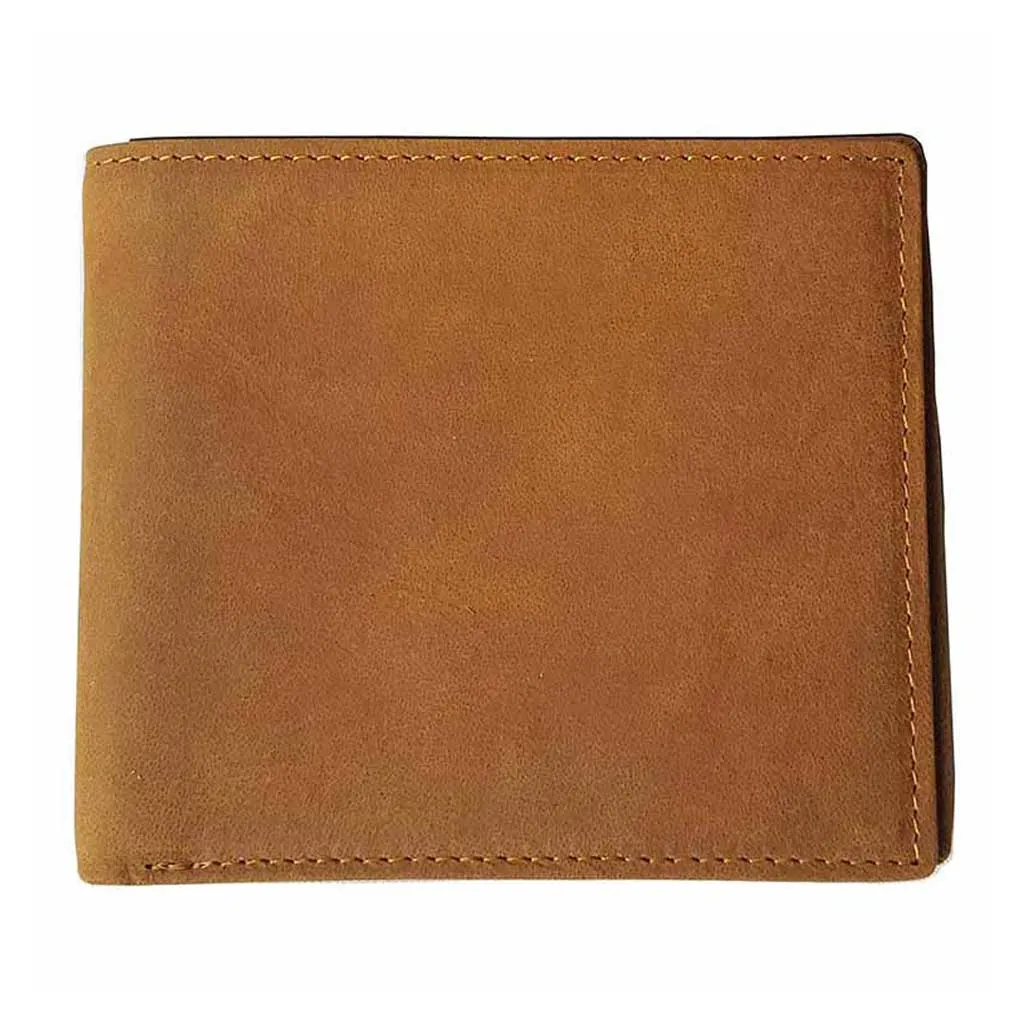 Bifold Business Leather Wallet Treet Brown WTM205