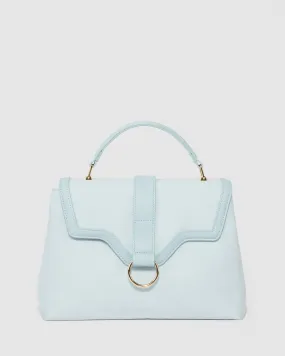 Blue Asma Ring Top Handle Bag