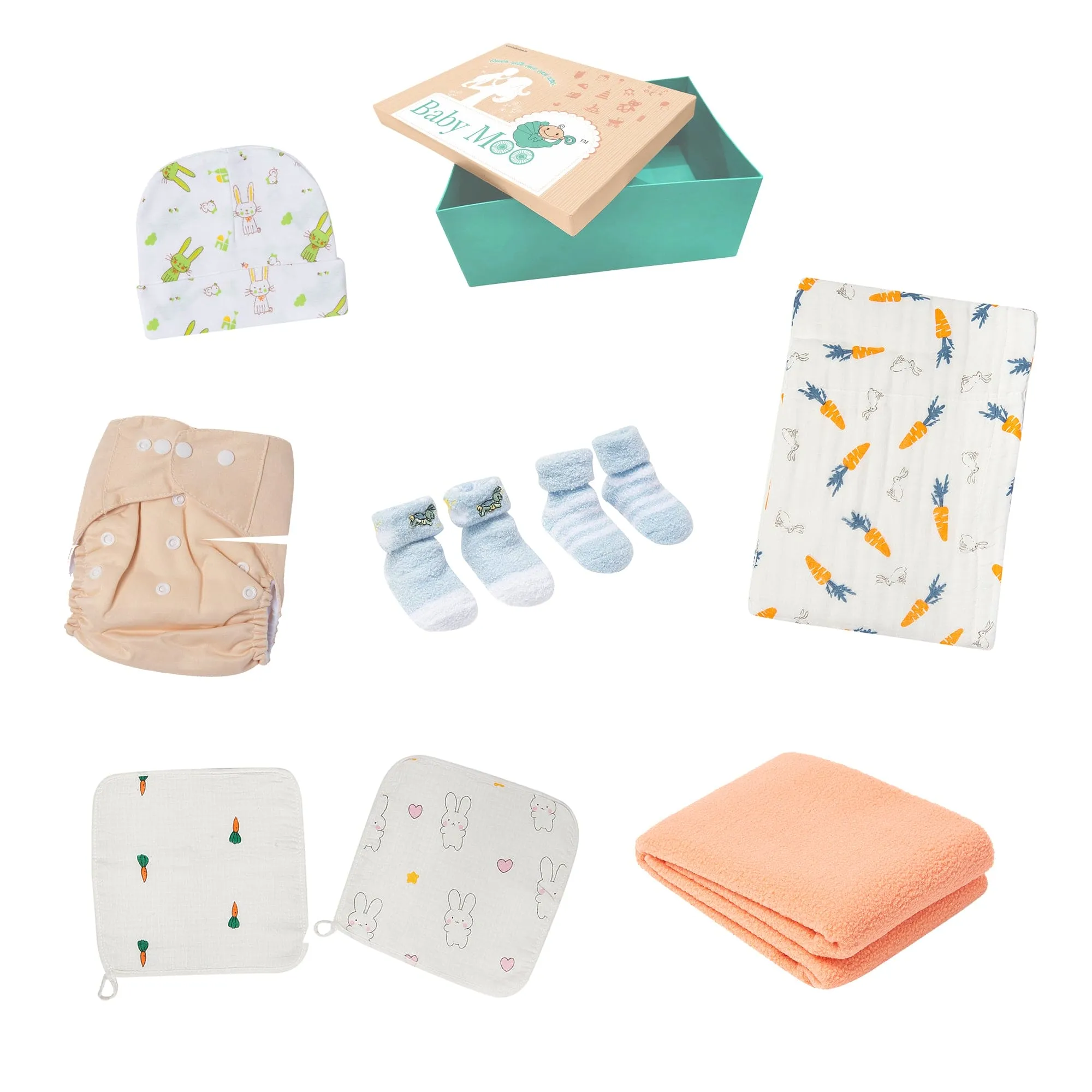 Bunny Multicolour Unisex Gift Hamper