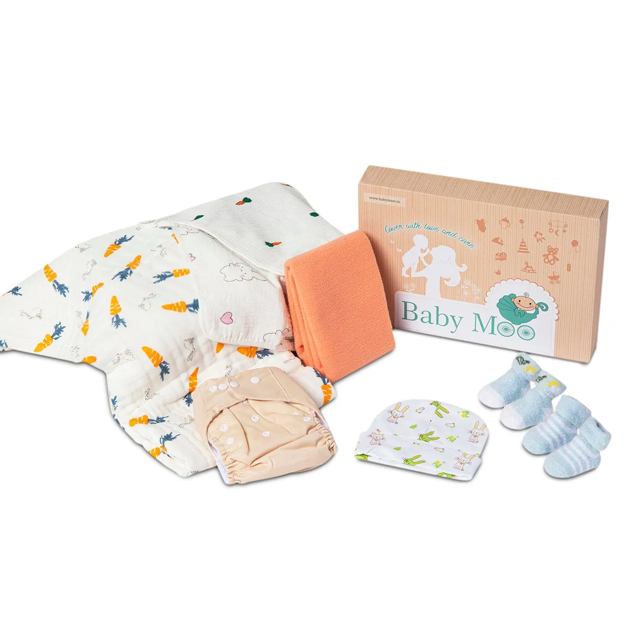 Bunny Multicolour Unisex Gift Hamper