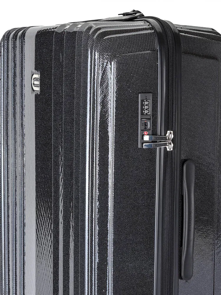 Cellini Compolite Large 4 Wheel Trolley Case | Black