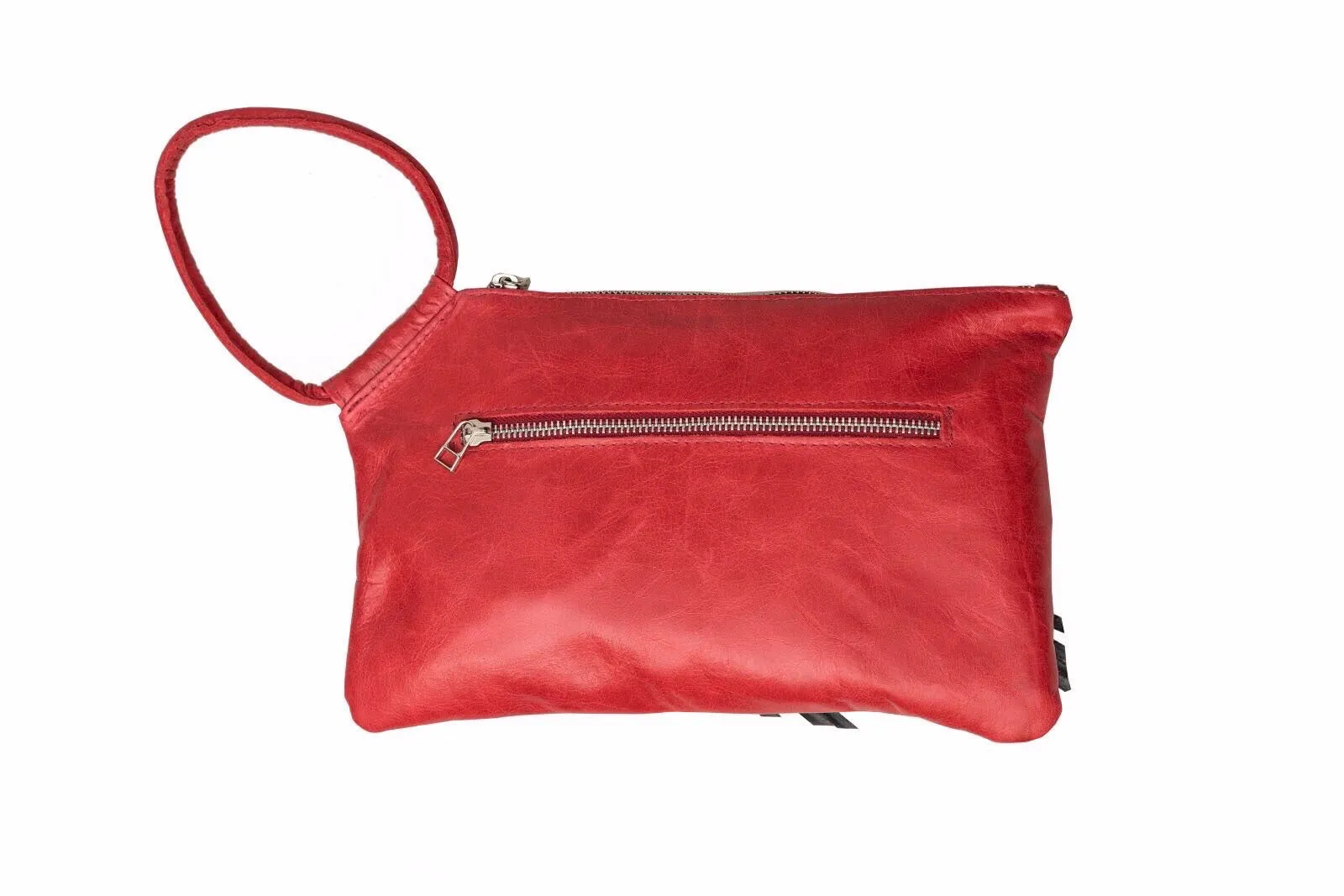 Clutch / Black wristlet  Purse