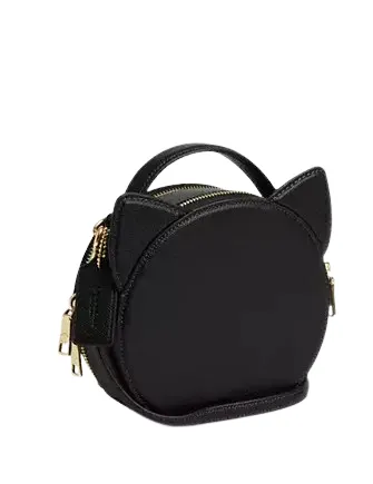 Coach Canteen Crossbody Bag With Halloween Cat