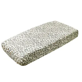 Copper Pearl | Premium Knit Diaper Changing Pad Cover ~ Zara
