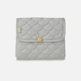 Cotton Quilted Changing Mat - Grey