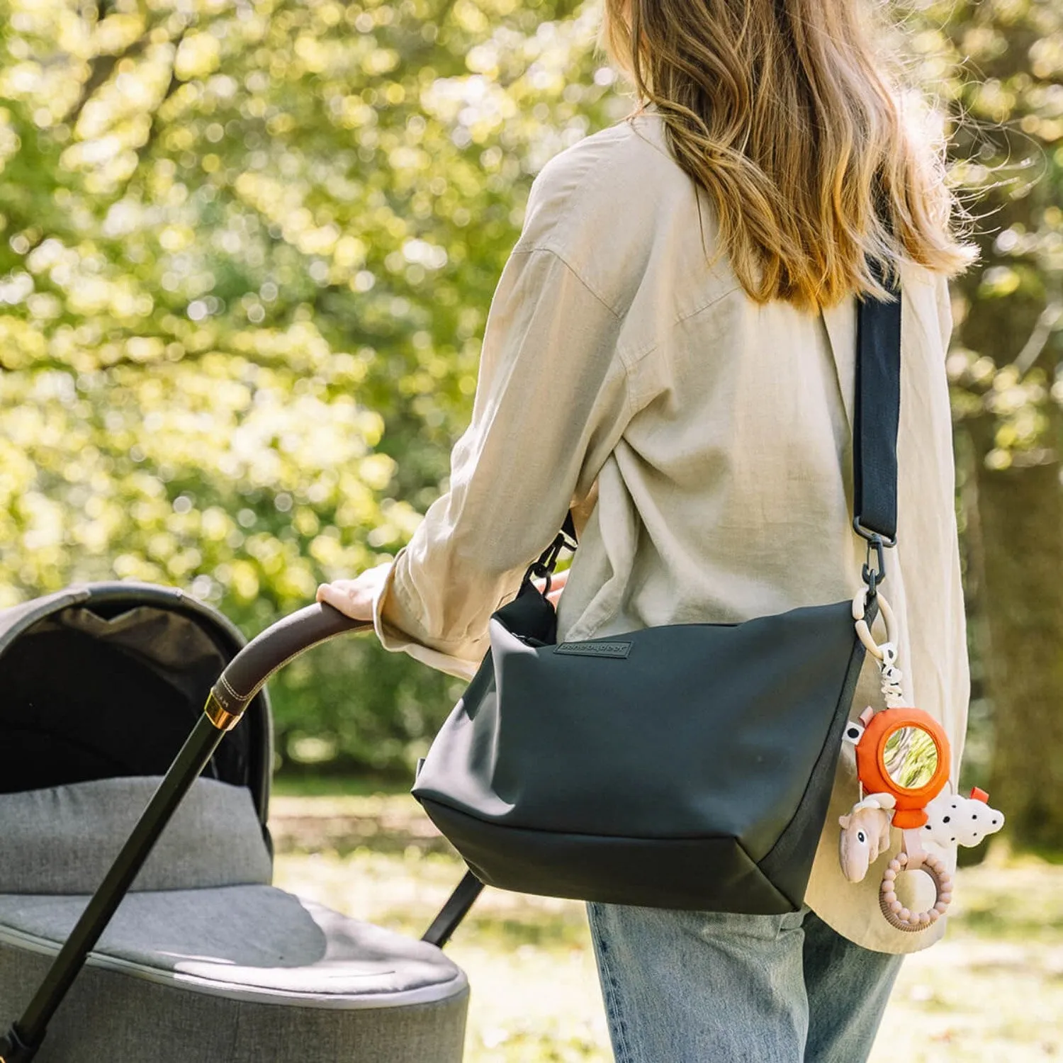 DonebyDeer Black Stroller Bag
