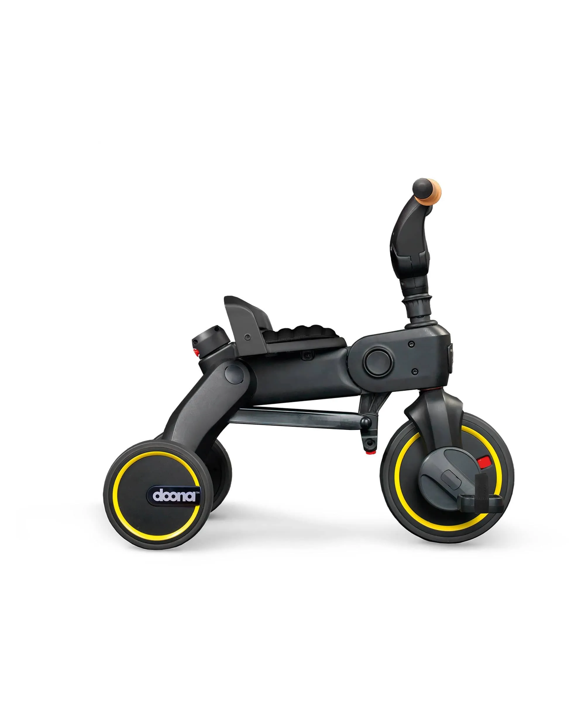 Doona&trade; Liki Push Along Trike S5 - Nitro Black Deluxe