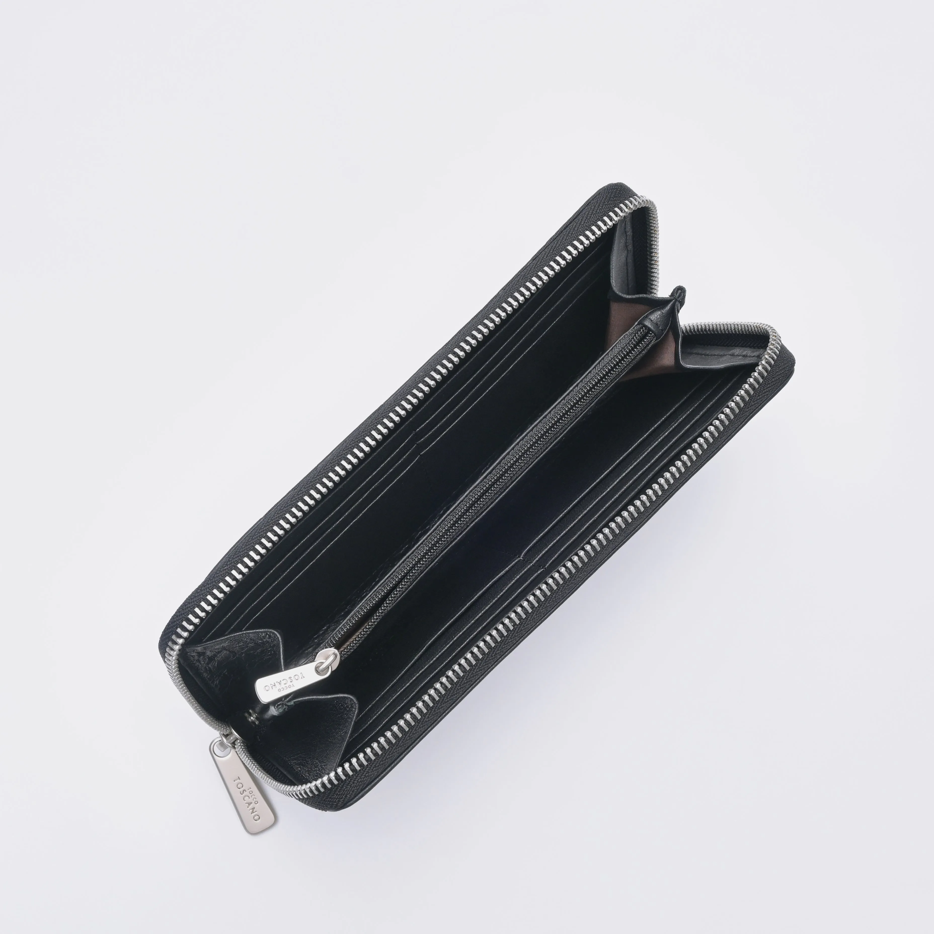 Embross Leather Full Zipper Long Wallet - TGLW0322LN3MK4