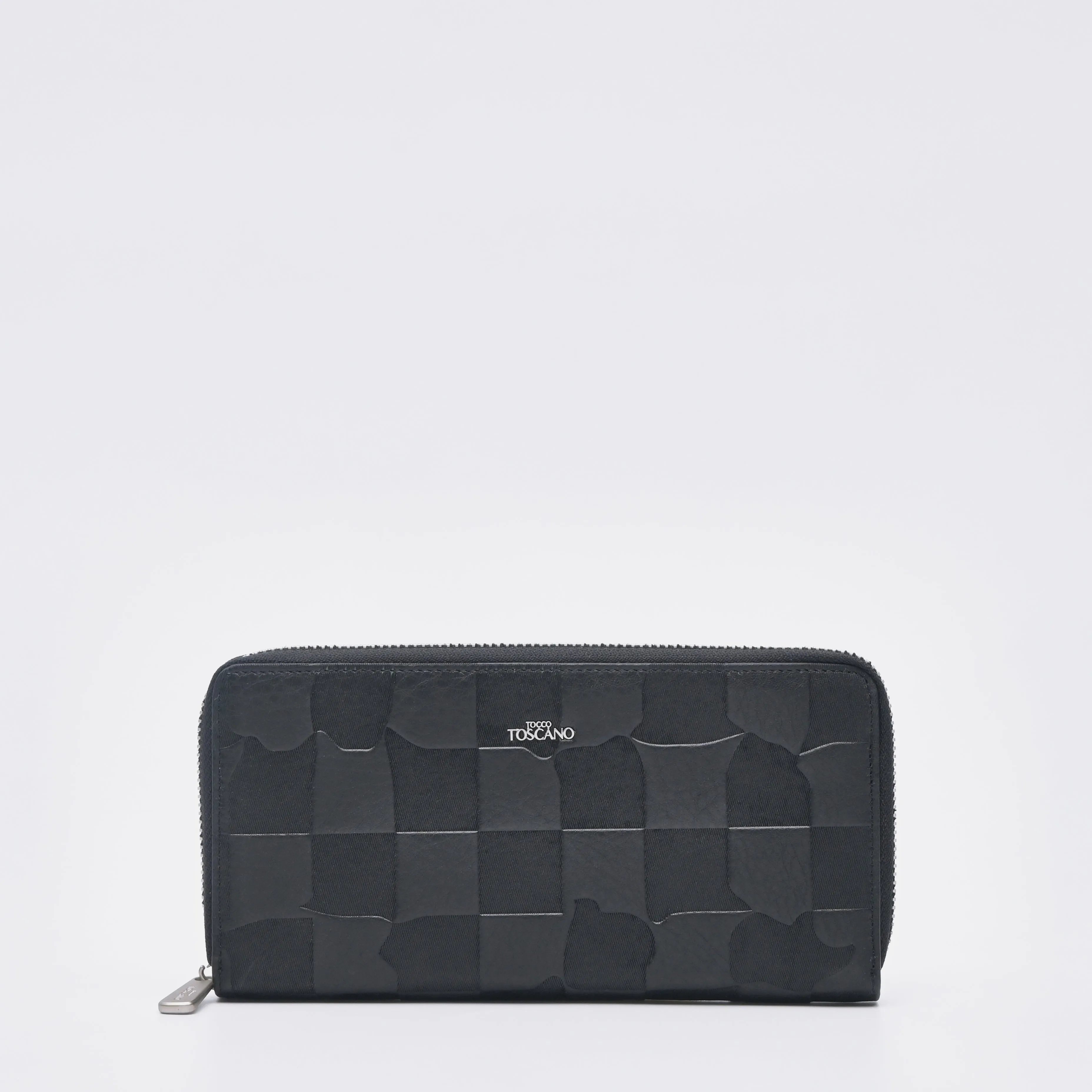 Embross Leather Full Zipper Long Wallet - TGLW0322LN3MK4