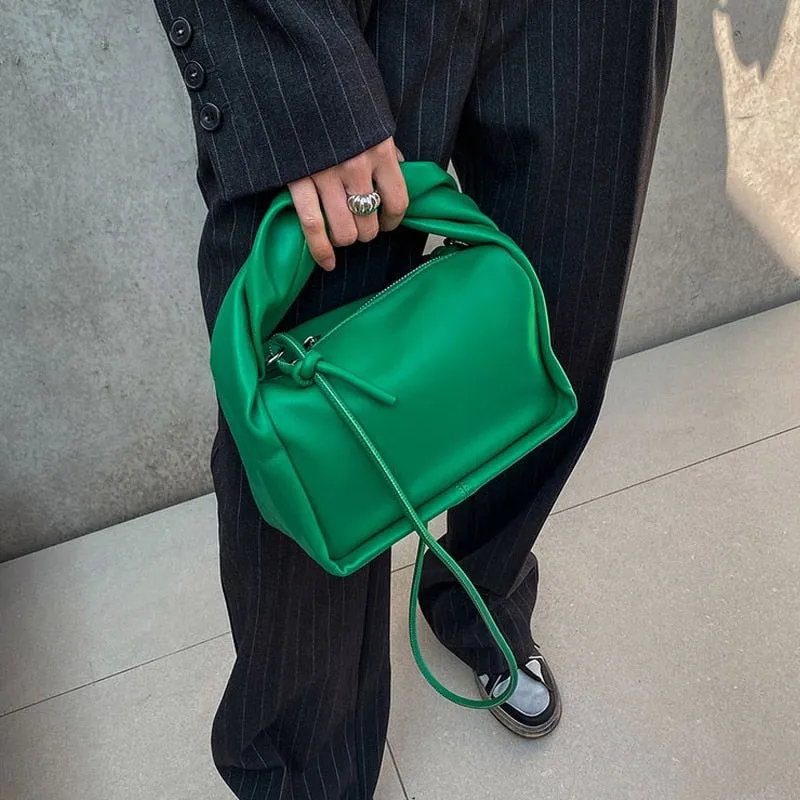 Emma Twisted Handle Mini Box Bags - 3 Colors