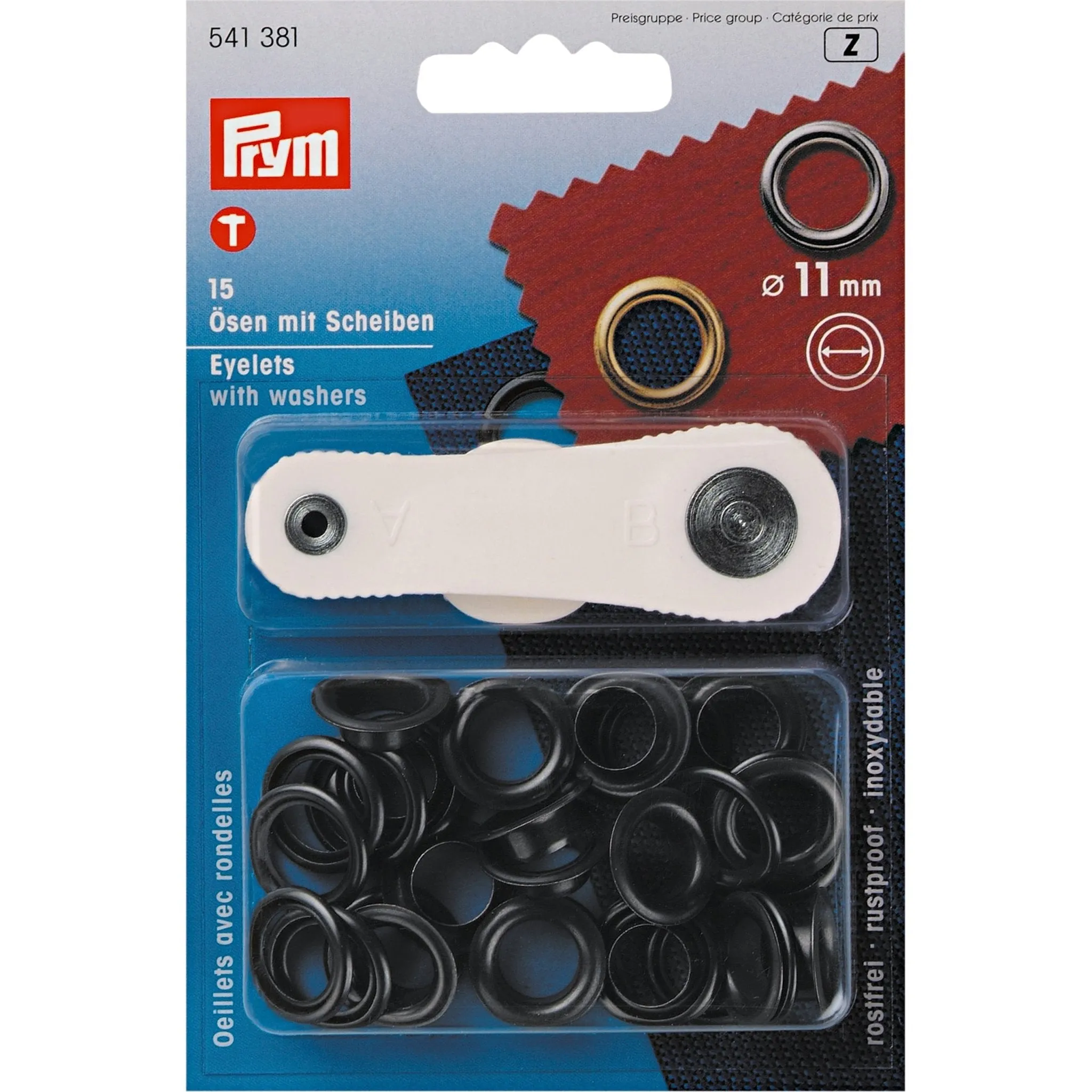 Eyelets with Washers (With Tools & Refills)
