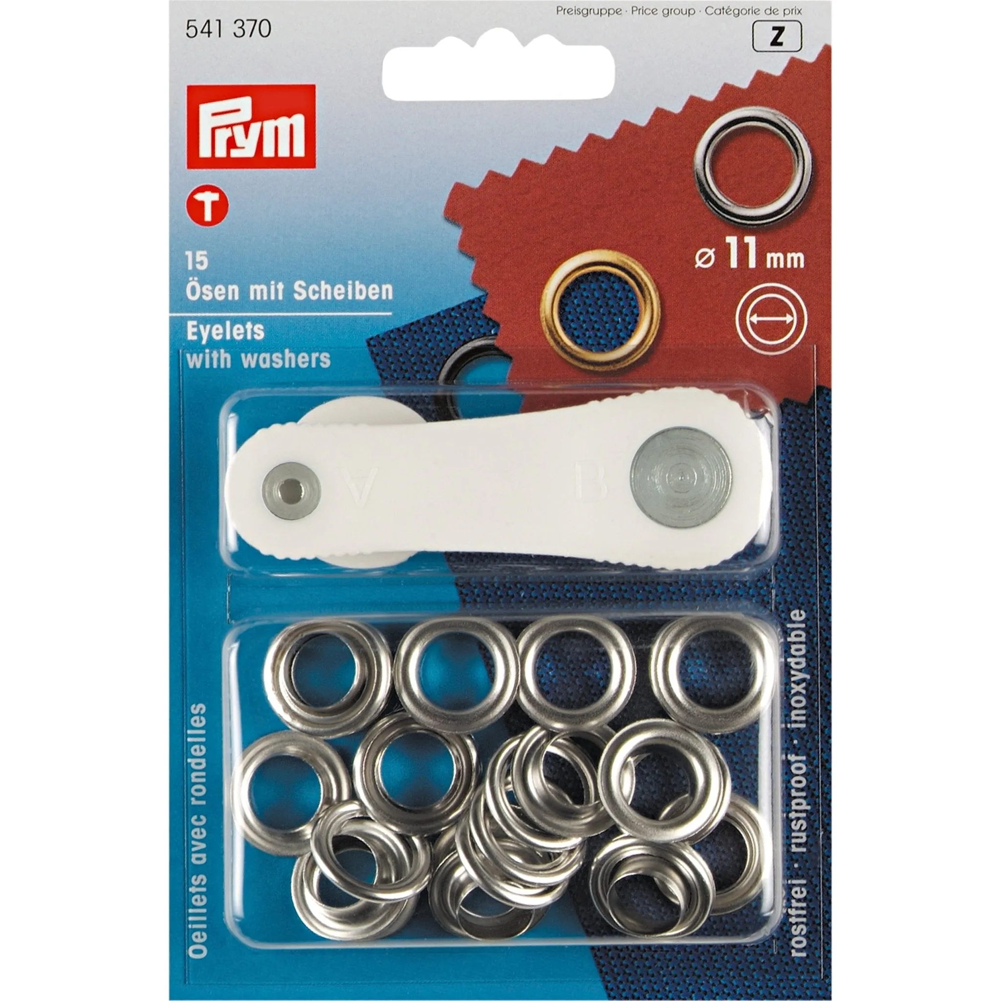 Eyelets with Washers (With Tools & Refills)
