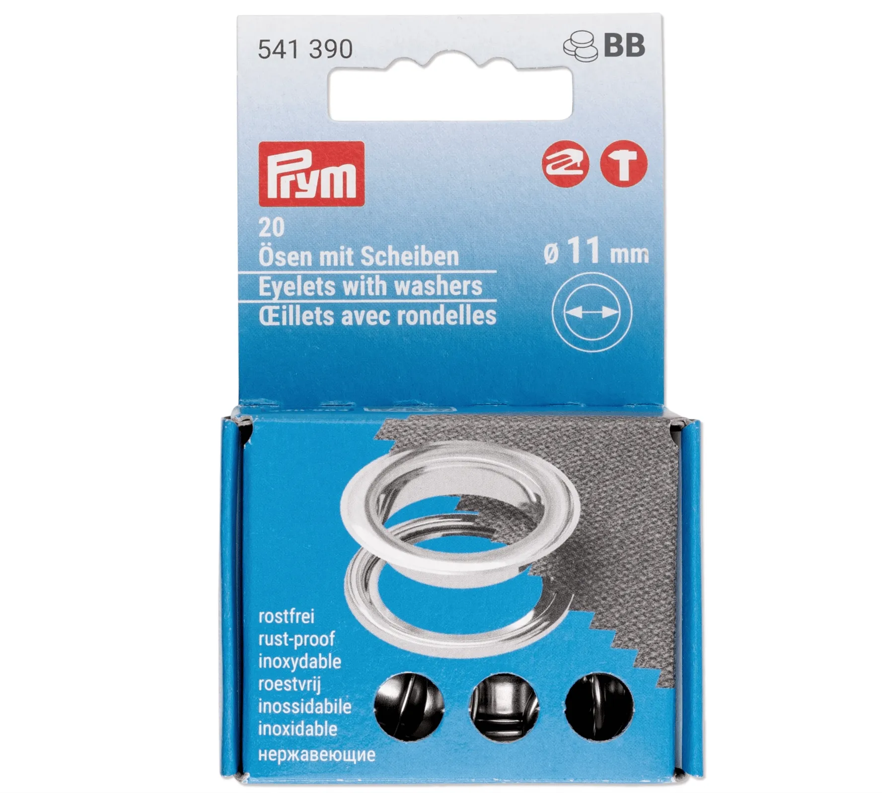 Eyelets with Washers (With Tools & Refills)