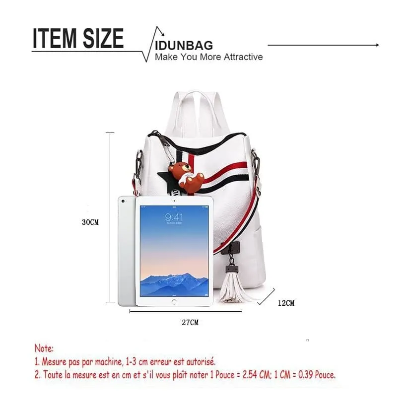 Fashion Leather Shoulder Bag | Backpack | School Bag