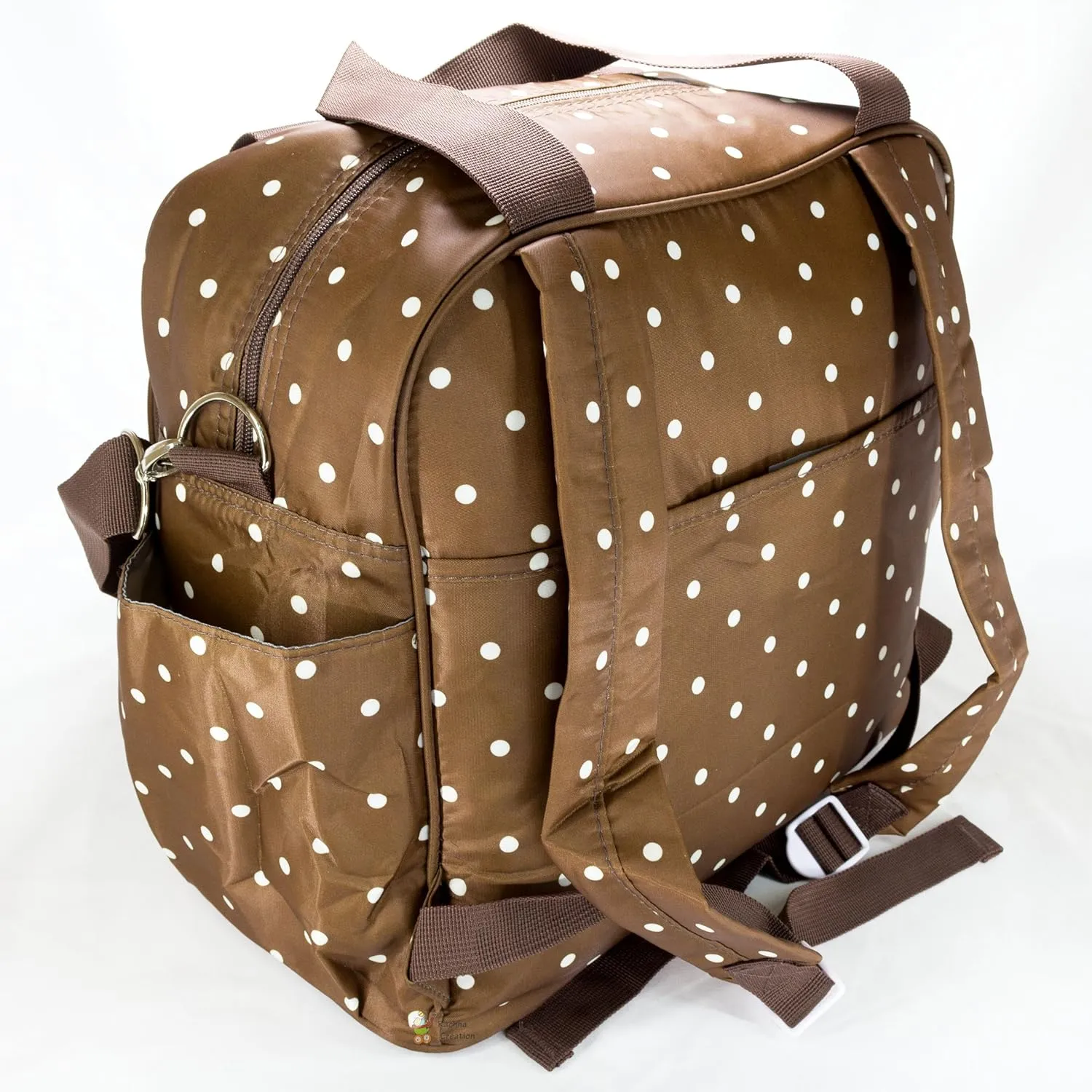 Functional Medium New Mother Bag – 1 Big Pocket & 4 Side Pockets