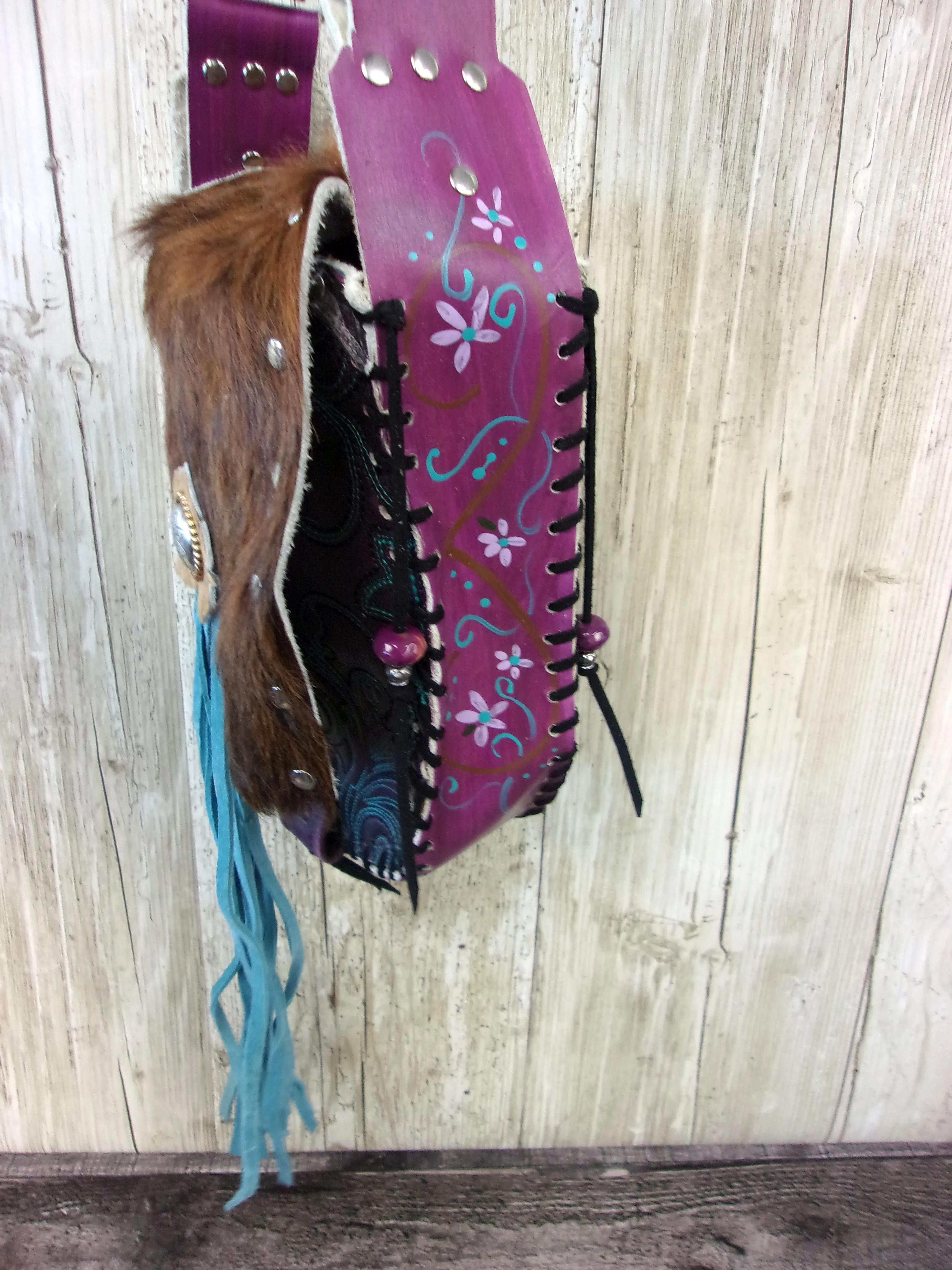 Hand-Painted Boho Bag P05