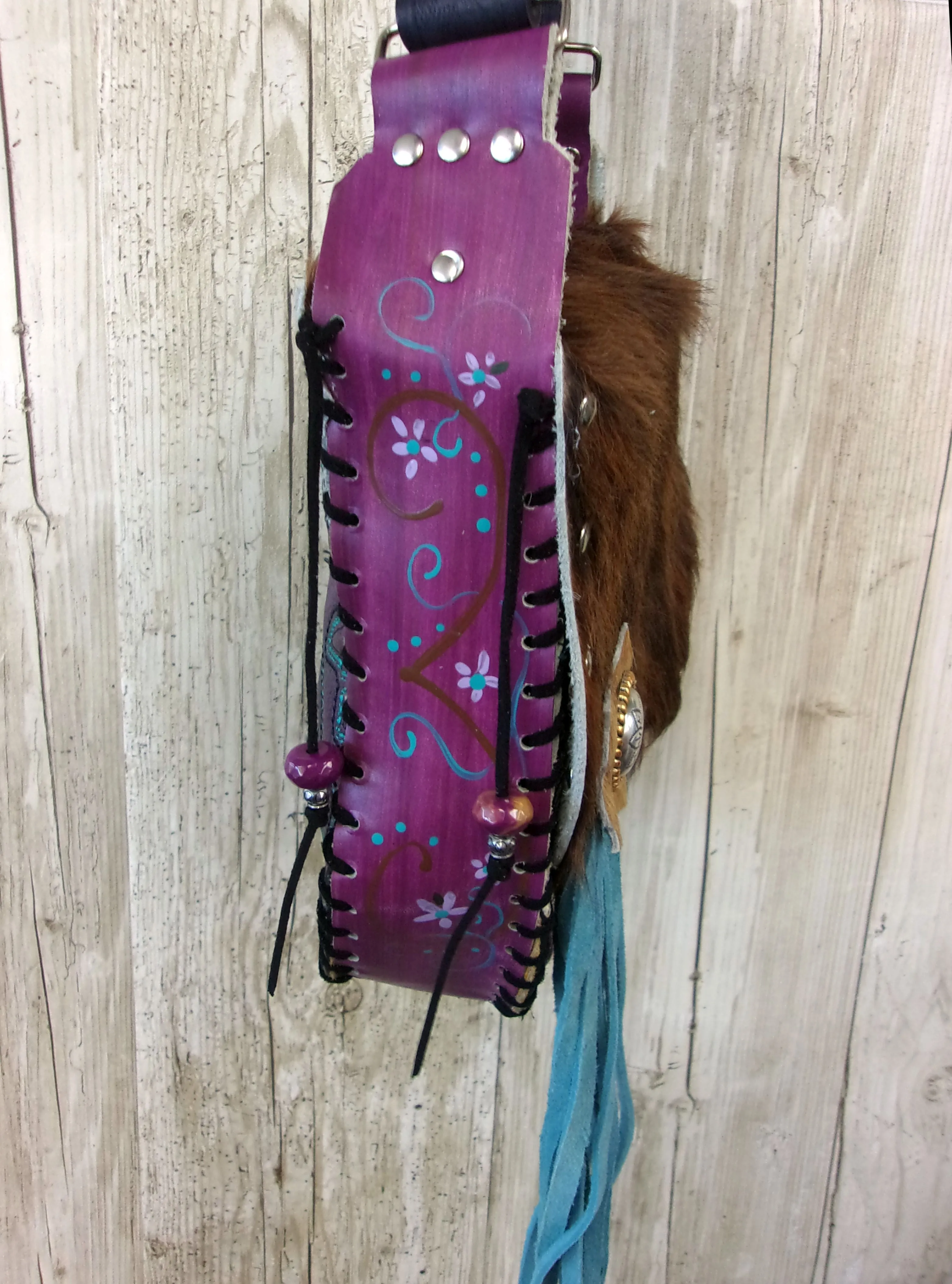 Hand-Painted Boho Bag P05
