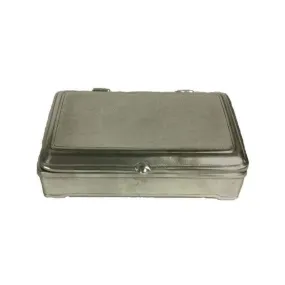 Italian Pewter | Large Rectangle Box