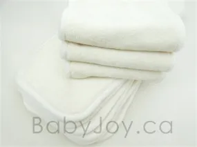 Kawaii Organic Bamboo One Size Inserts - 2 pack
