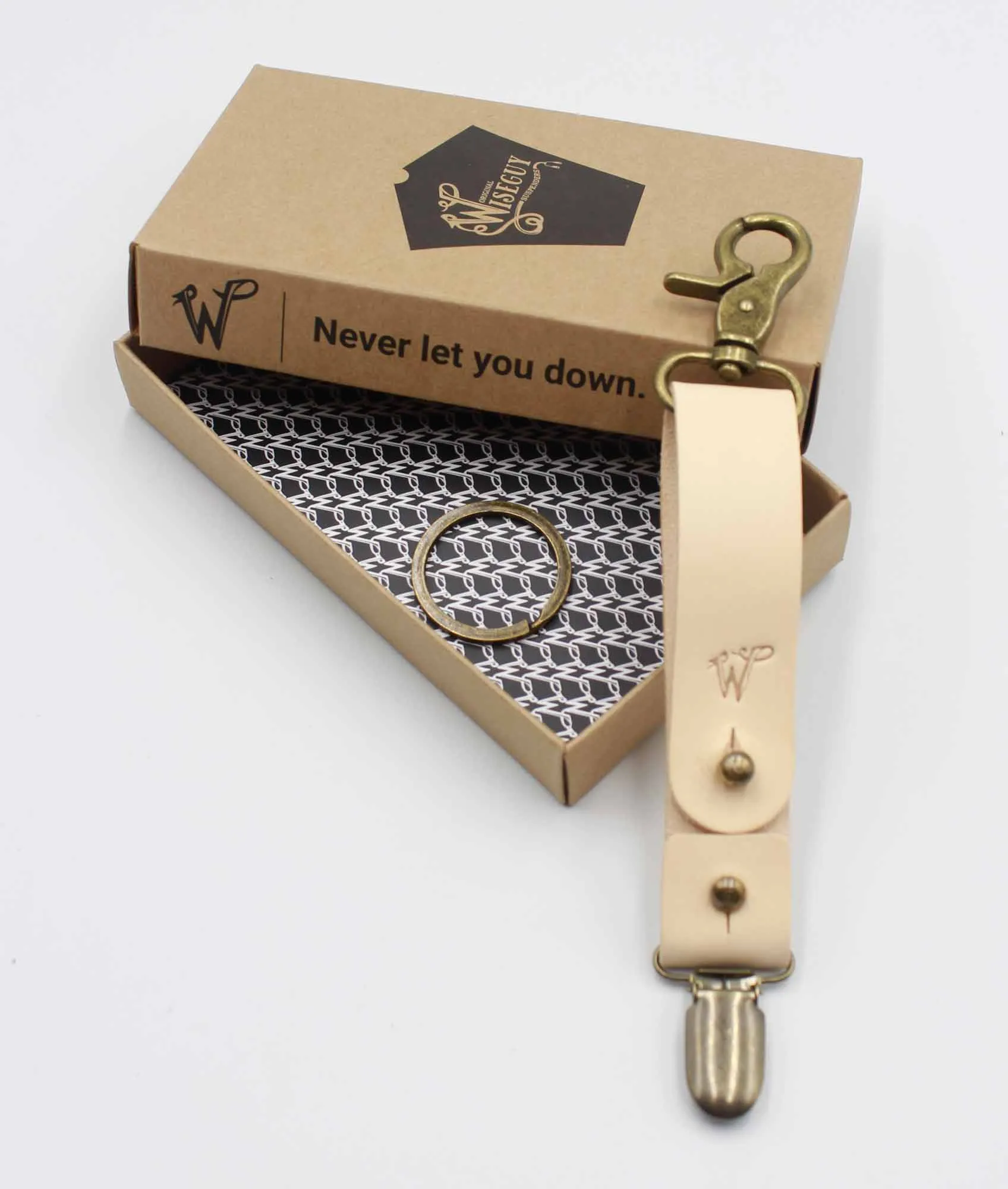Keyring / Hat-holder Leather No. A8010