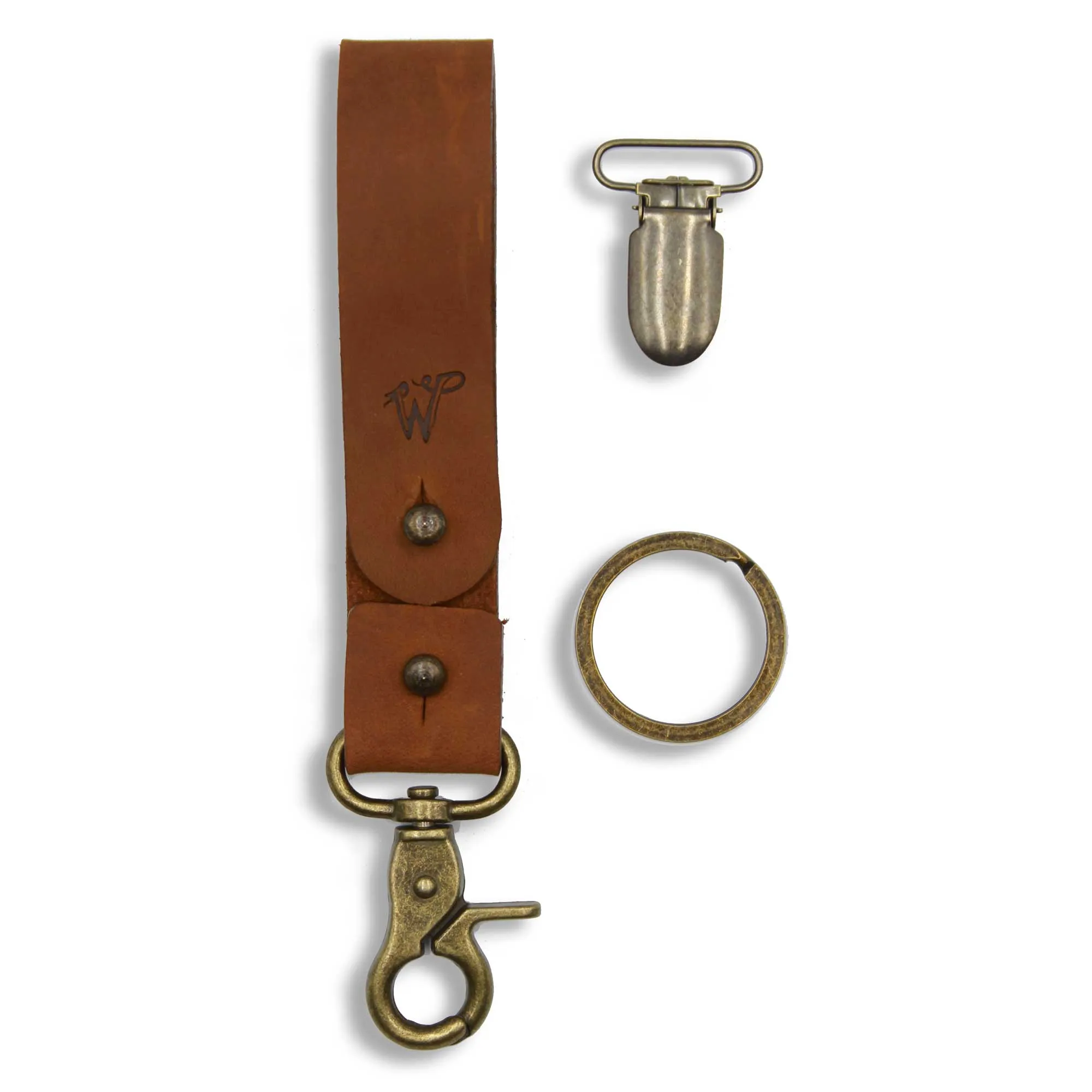 Keyring / Hat-holder Leather No. A8010
