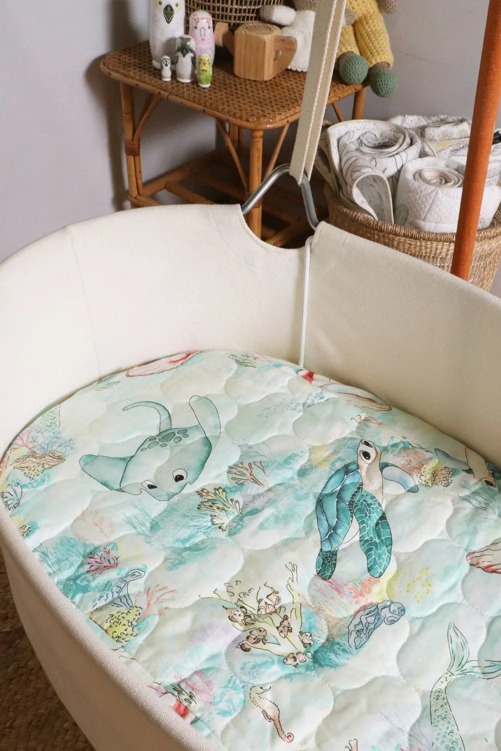 Lady Elliot Island Baby Cot Sheet Expect-A-Spill Sheets