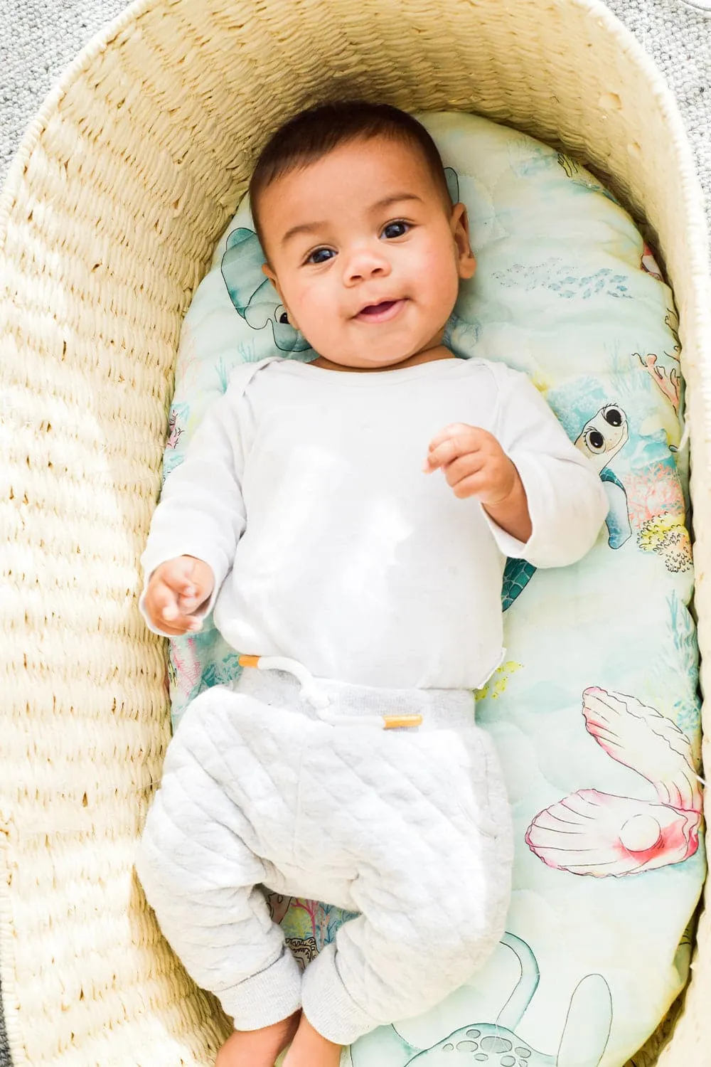 Lady Elliot Island Baby Cot Sheet Expect-A-Spill Sheets