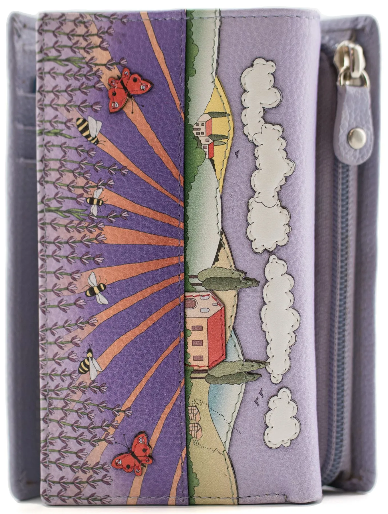 Mala Leather 'The Cotswold Collection' Leather Purse RFID Blocking 3671_26