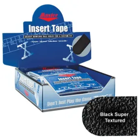 Master Super Textured <br>Textured Insert Tape <br>Black