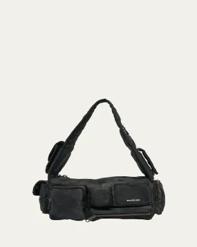 Men's Superbus Nylon Shoulder Sling Bag
